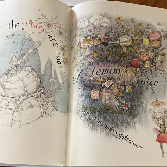 RAIN MAKES APPLESAUCE Caldecott Book Preschool Primary Picture Read Aloud FUN - Picture 6 of 12